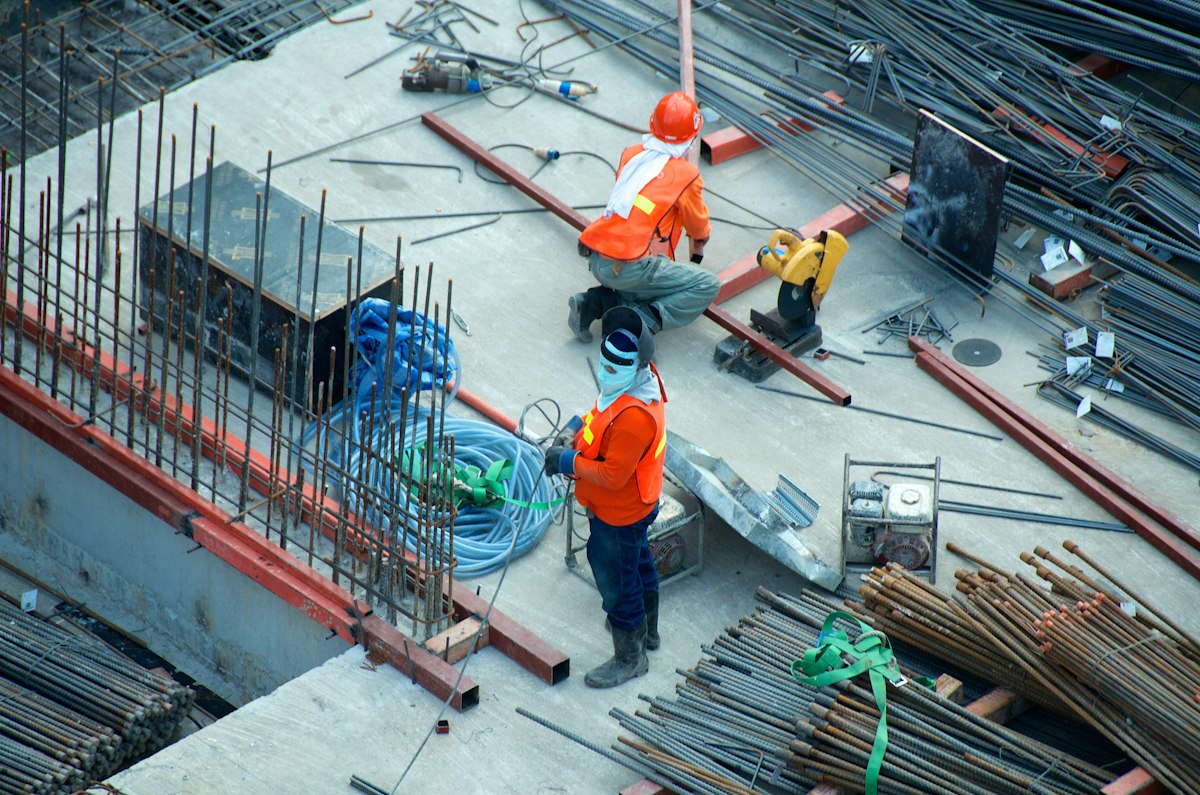 MMAT Construction Engineers on Site in Lahore